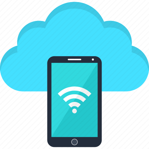 Cloud, conection, internet, online, smartphone, tablet, wi-fi icon - Download on Iconfinder