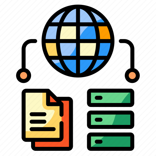 Data, sharing, global, network, database, sever, storage icon - Download on Iconfinder