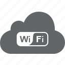 cloud, wifi, connection, wireless, hot spot, hotspot, internet 