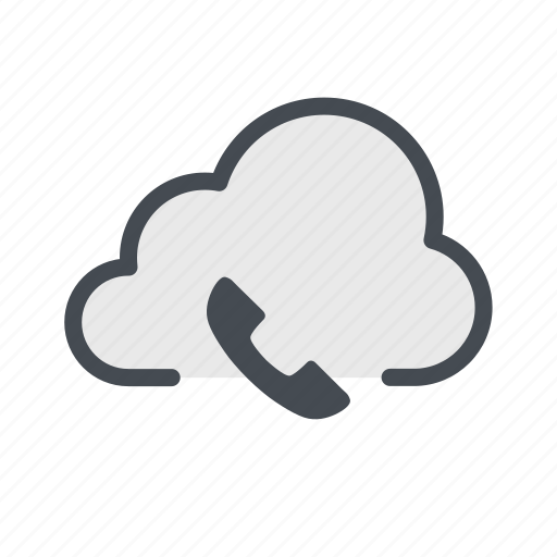 Call, cloud, phone, telephone icon - Download on Iconfinder