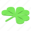 clover, plant, isometric 