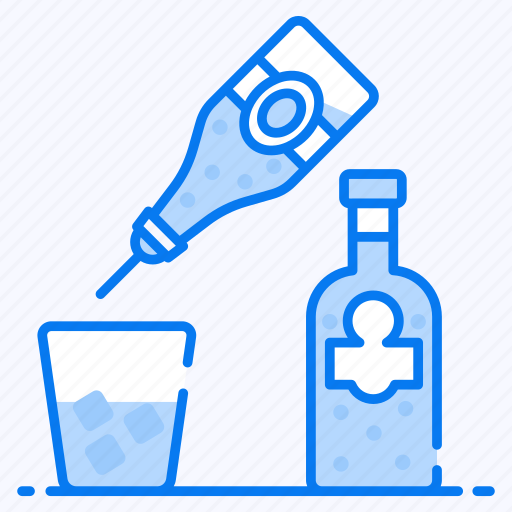 Alcohol, bartender, beer bottle, champagne bottle, whisky, wine bottle icon - Download on Iconfinder