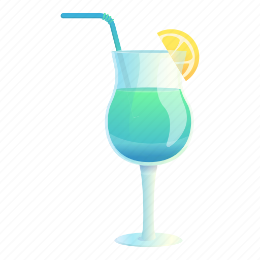 Beach, blue, cocktail, food, lemon, party icon - Download on Iconfinder
