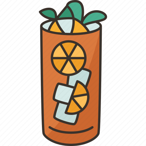 Cuba, libre, cola, cocktail, mixed icon - Download on Iconfinder