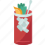 bloody, mary, cocktail, bourbon, celery 