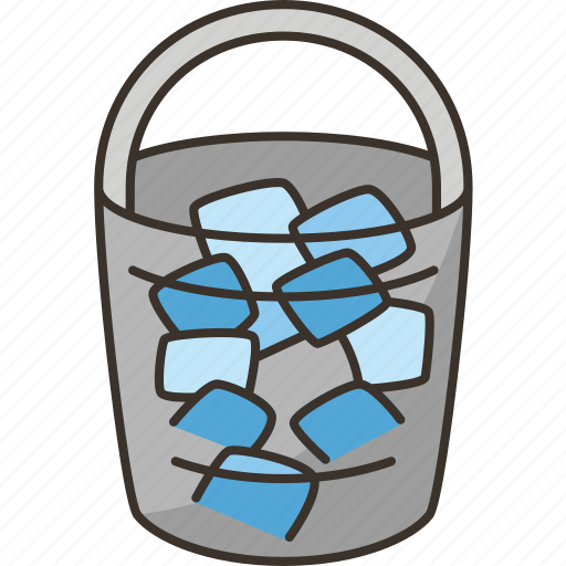 Ice, bucket, cool, drink, beverage icon - Download on Iconfinder