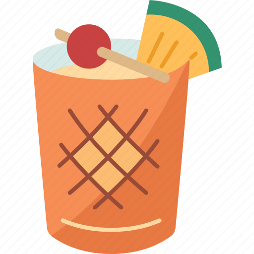Mai, tai, rum, alcoholic, cocktail icon - Download on Iconfinder