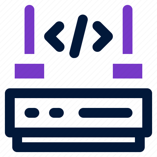 Router, modem, connection, network, coding icon - Download on Iconfinder