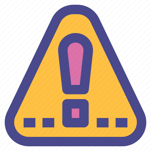Alert, attention, error, exclamation, danger icon - Download on Iconfinder
