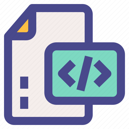 File, coding, data, programming, document icon - Download on Iconfinder