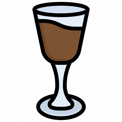 Coffee, cocktail, food, cold, glass icon - Download on Iconfinder