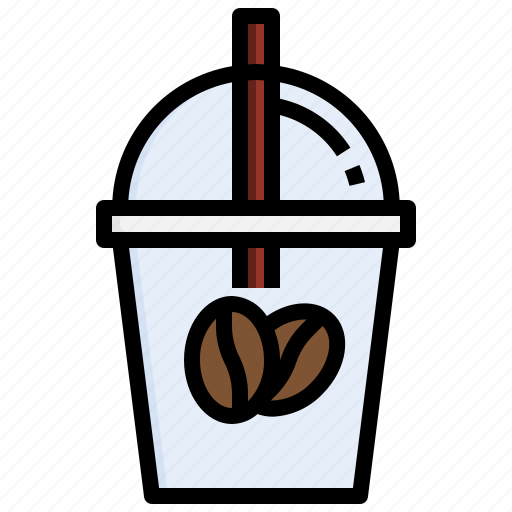 Iced, coffee, food, drink, cup icon - Download on Iconfinder