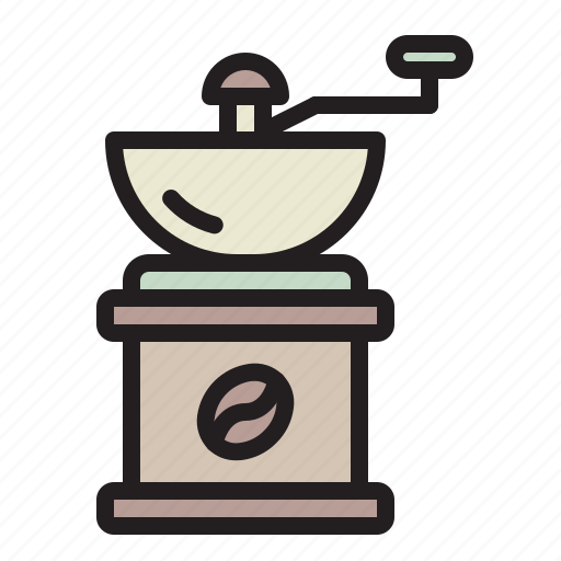 Coffee, grinder, barista, maker, cafe, shop icon - Download on Iconfinder