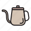 kettle, coffee, drip, jug, cafe 