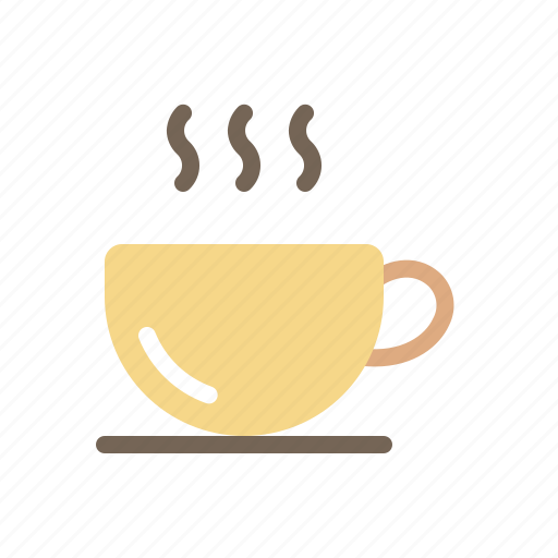 Hot coffee, coffee, cup, drink, cafe, beverage icon - Download on Iconfinder