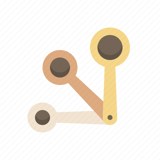 Measuring spoons, set, cooking, kitchen icon - Download on Iconfinder