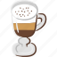 cappuccino, coffee, drink, milk, foam, macchiato 