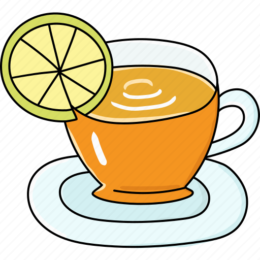 Lemon, tea, hot, cup, drink icon - Download on Iconfinder