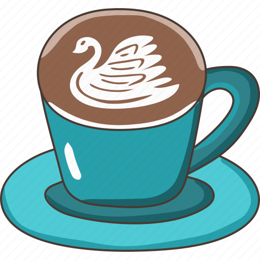 Latte, art, coffee, cappuccino, cup, cafe, hot icon - Download on Iconfinder