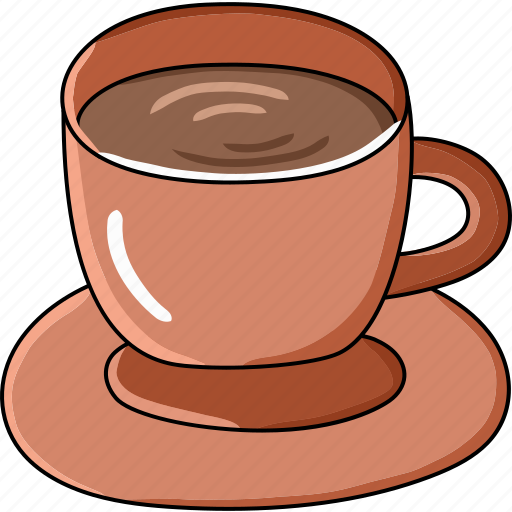 Black, coffee, americano, hot, espresso, cafe, cup icon - Download on Iconfinder