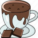 chocolate, coffee, sweet, mochachino, cocoa, beverage, cup, hot, drink, mug