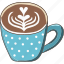latte, art, coffee, cappuccino, cup, cafe, hot, drink, mug 