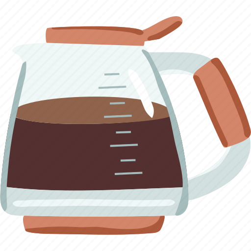 Coffee, pot, black, hot, maker icon - Download on Iconfinder