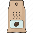 coffee, bag, beans, package, product