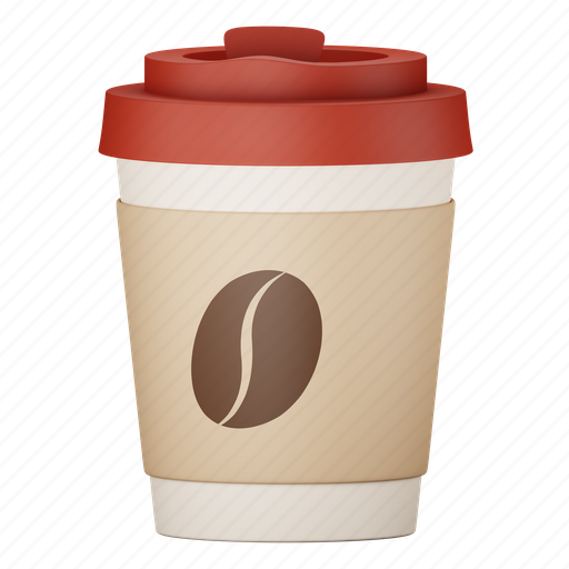 Coffee, cup, drink, beverage, hot, cafe, espresso 3D illustration - Download on Iconfinder