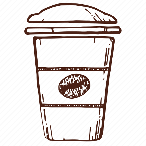 Coffee, cup, glass, takeaway, сup of coffee icon - Download on Iconfinder