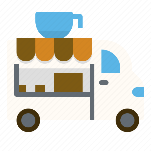 Car, coffee, shop, truck icon - Download on Iconfinder
