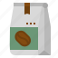 bag, bean, coffee, sell, shop 