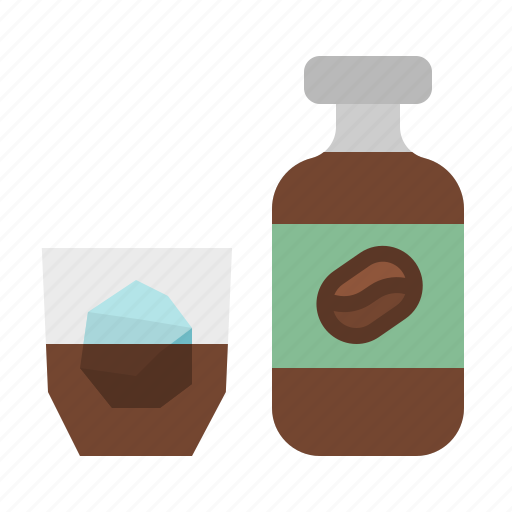 Bottle, brew, coffee, cold, ice icon - Download on Iconfinder