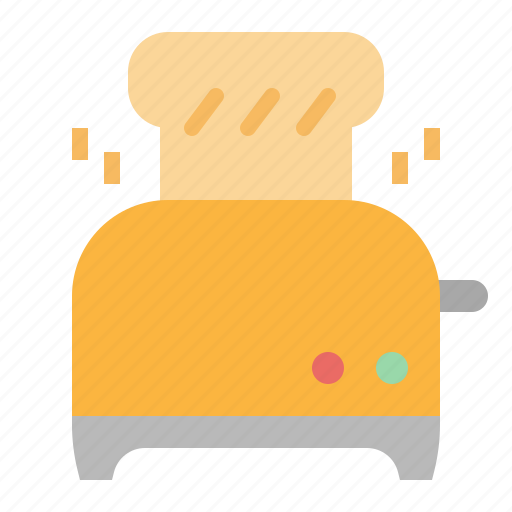 Bakery, bread, breakfast, toast, toaster icon - Download on Iconfinder