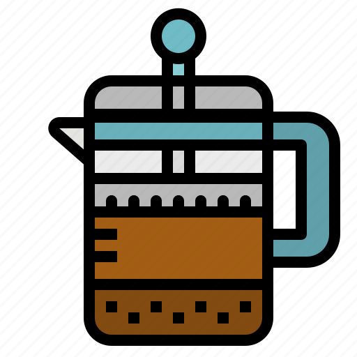Coffee, french, hot, maker, press icon - Download on Iconfinder