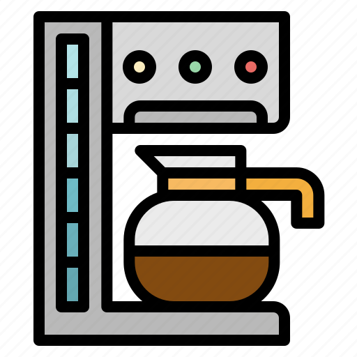 Coffee, drink, hot, maker, pot icon - Download on Iconfinder