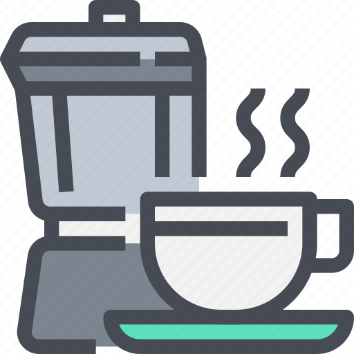 Cafe, coffee, drink, hot, moka, pot icon - Download on Iconfinder