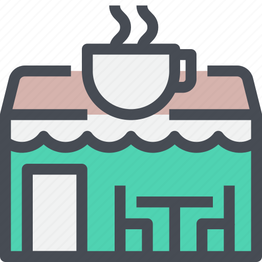 Cafe, coffee, drink, hot, shop, store icon - Download on Iconfinder