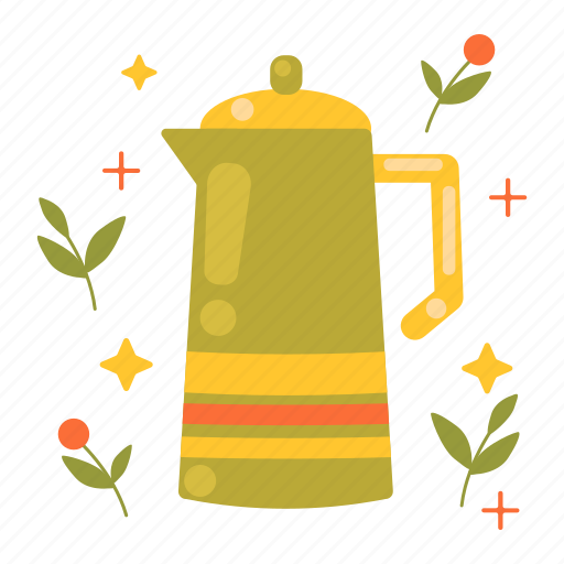 Coffee pot, pot, hot, kettle, coffee, barista, cafe icon - Download on Iconfinder