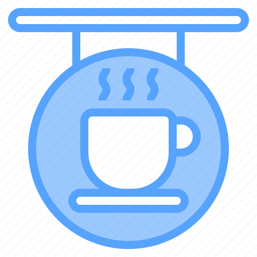 Cafe, coffee, fragrant, hot, scented, shop, sign icon - Download on Iconfinder