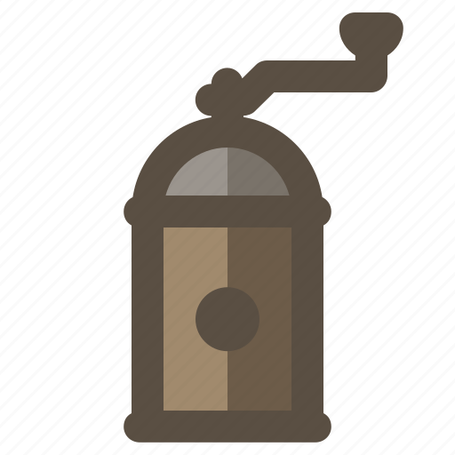 Manual, coffee grinder, coffee mill, hand coffee grinder icon - Download on Iconfinder