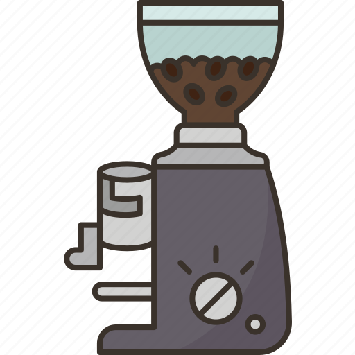 Coffee, grinder, caf, electric, machine icon - Download on Iconfinder
