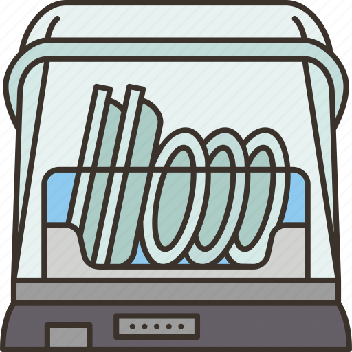Dish, dryer, rack, clean, kitchen icon - Download on Iconfinder