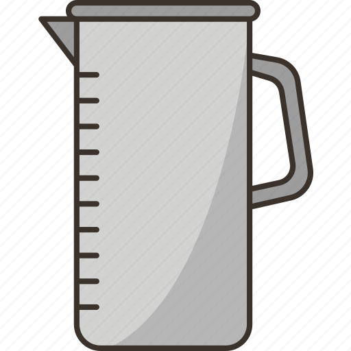 Jug, water, scale, measurement, kitchen icon - Download on Iconfinder