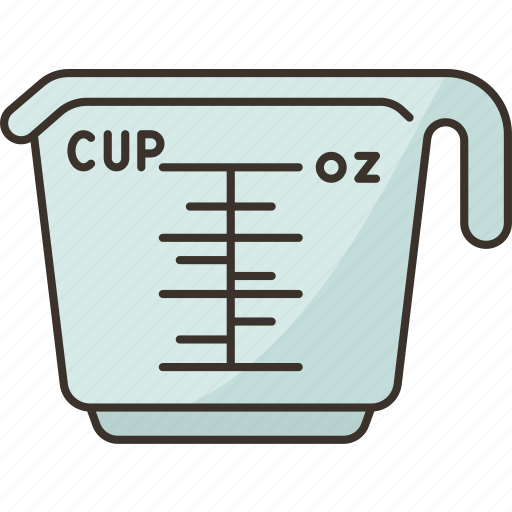 Measuring, cup, volume, scale, kitchenware icon - Download on Iconfinder