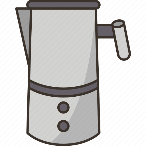 Milk, frother, foamer, whip, machine icon - Download on Iconfinder