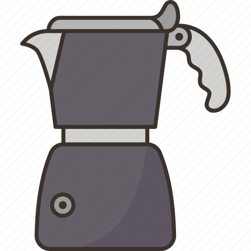 Moka, pot, coffee, brewing, espresso icon - Download on Iconfinder
