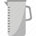jug, water, scale, measurement, kitchen