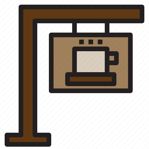 Cafe, coffee, fragrant, hot, scented, shop, sign icon - Download on Iconfinder