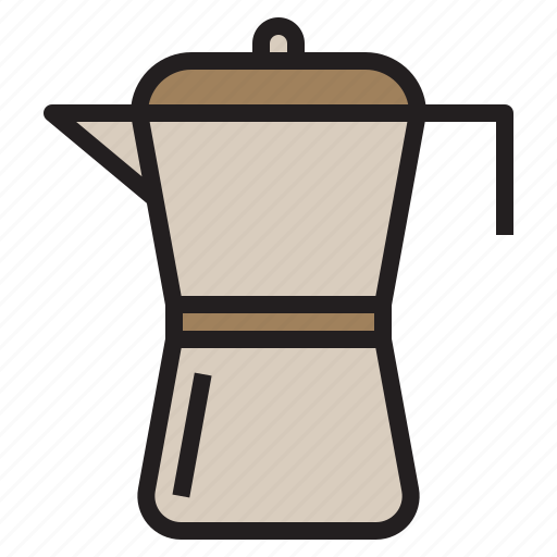 Cafe, coffee, fragrant, hot, ice, kettle, scented icon - Download on Iconfinder